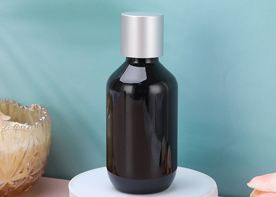Botol Lotion Plastik Shampoo Kosong 120ml Dengan Tutup Sekrup Aluminium