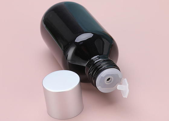Botol Lotion Plastik Shampoo Kosong 120ml Dengan Tutup Sekrup Aluminium