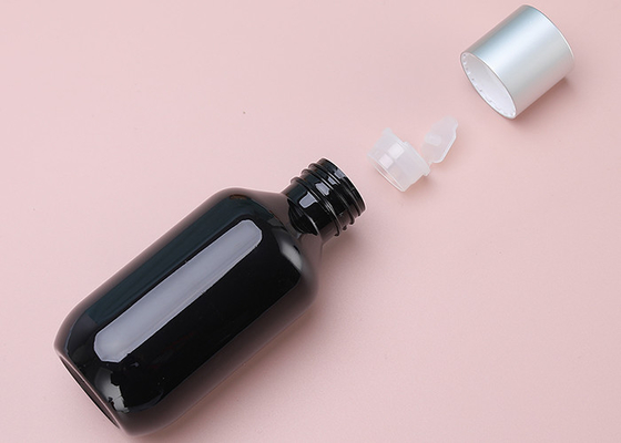 Botol Lotion Plastik Shampoo Kosong 120ml Dengan Tutup Sekrup Aluminium