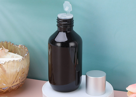 Botol Lotion Plastik Shampoo Kosong 120ml Dengan Tutup Sekrup Aluminium