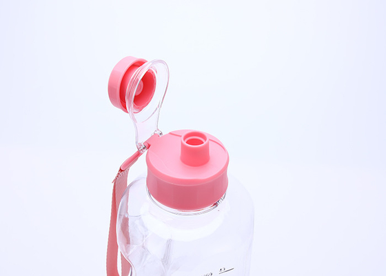 Botol Air Plastik Anti Bocor Flip Top 2l Dengan Pegangan Bebas BPA