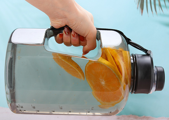 Botol Air Plastik Anti Bocor Flip Top 2l Dengan Pegangan Bebas BPA