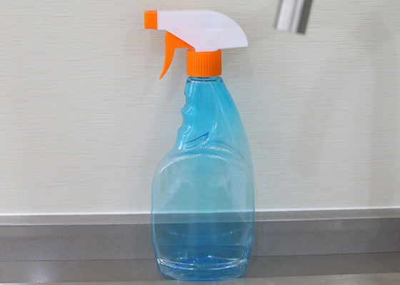 Kaliber 25mm 500ml Botol Sprayer Pemicu Plastik Untuk Solusi Pembersihan