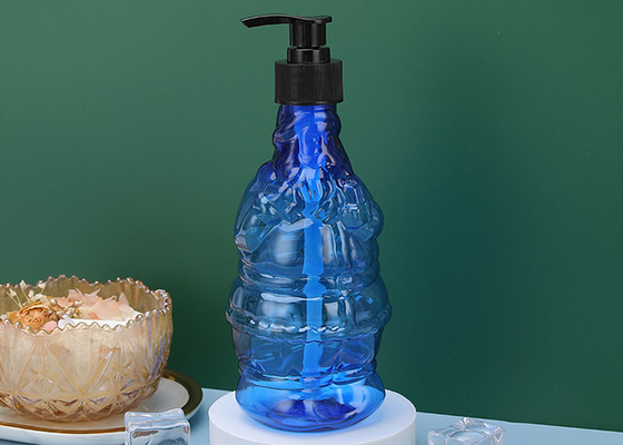 Botol Pompa PET Plastik Termostabil 400ml Botol Gel Mandi