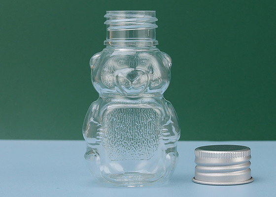 30ml Botol Plastik Minuman PET Untuk Teh Susu Dengan Tutup Aluminium
