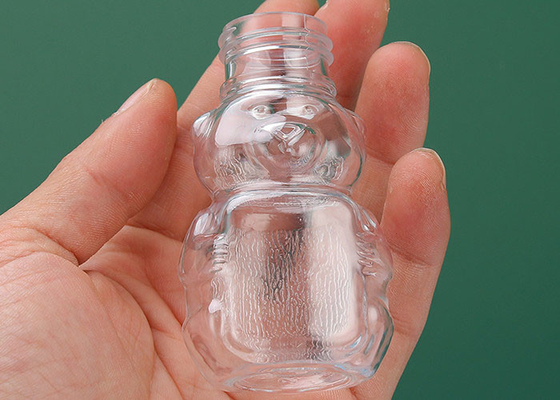 30ml Botol Plastik Minuman PET Untuk Teh Susu Dengan Tutup Aluminium