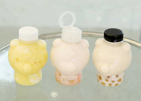 Tarik Cincin Penutup Botol Teh Susu 400ml Botol Jus yang Dapat Diremas