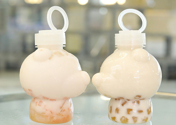Tarik Cincin Penutup Botol Teh Susu 400ml Botol Jus yang Dapat Diremas