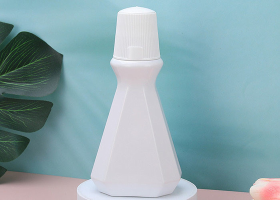 180ml Botol Obat Kumur Plastik Botol PET Putih Anti Slip