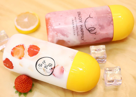 Botol Teh Susu 500ml Transparan