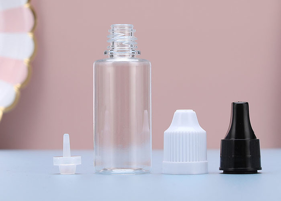 Botol Plastik Minyak Vape Cair PET E Dengan Tutup Penetes 8ml