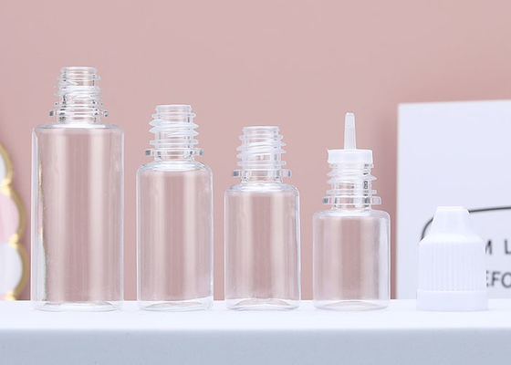 ISO9001 Bulat Penetes Plastik E Botol Cair 5ml 8ml 10ml
