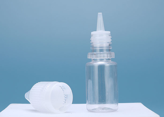 Tetes Mata 10ml Botol Penetes Cairan Kosong yang Dapat Diperas dengan Tutup