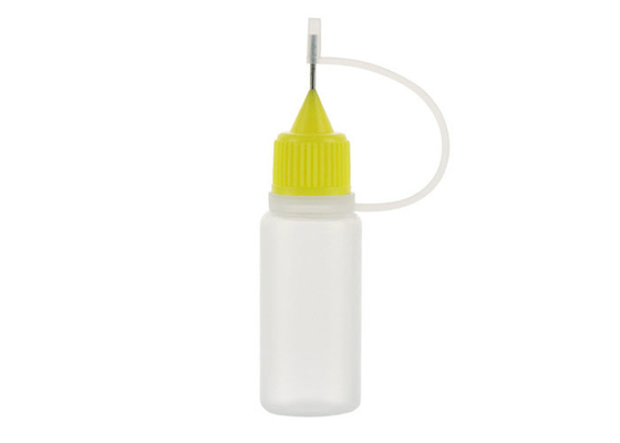 100% HDPE Botol Tutup Jarum Minyak Rokok Elektronik 3ml 5ml 10ml