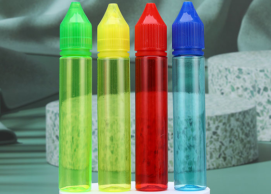 18mm Ukuran leher E wadah cairan botol Childproof Dengan tutup sekrup