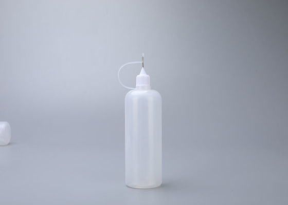 50ml Botol Cairan Pencuci Plastik yang Dapat Diremas Dapat Digunakan Kembali Dengan Penetes Jarum Baja