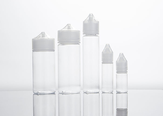 15ml E Botol Cairan PET Bening Penyesuaian Cetakan Warna