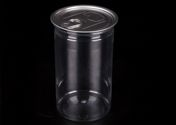 Wadah Jar Plastik Transparan Untuk Pengalengan Makanan 280Ml 500Ml 650Ml