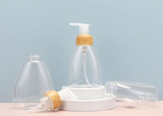 Botol Dispensing Foam PET Kontainer Putih yang dapat diisi ulang yang dirancang untuk mendistribusikan pembersih sabun busa dan cairan pembersih