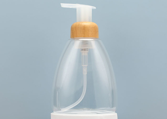 Bottle Pompa Bubuk Collar Plastik Permukaan Matte