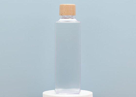 Botol Plastik Bening BPA Free Squeezable Dengan Disc Cap