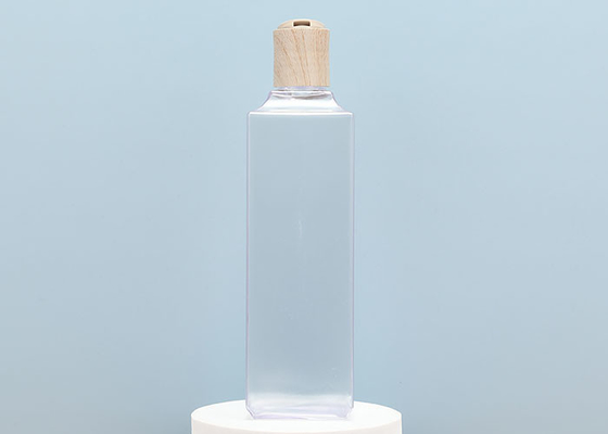 Botol Plastik Bening BPA Free Squeezable Dengan Disc Cap