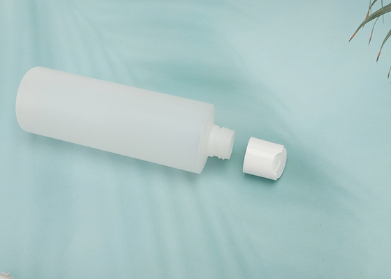Botol Isi Ulang Plastik PP Dengan Tutup Cakram Tekan Putih Bening