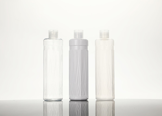 Flip Top Cap 300ml Botol PET dengan Screw top Untuk Shampoo Lotion Kosmetik