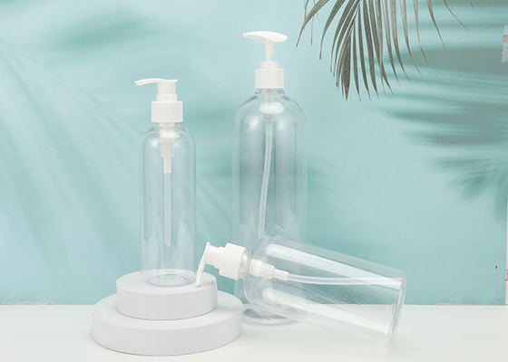 Botol Pompa Plastik Kosong PET 500ml 1000ml Untuk Shampoo Lotion
