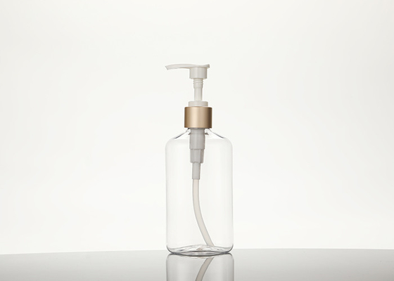 Kosongkan 350ml Botol Sampo Pompa Kosong Untuk Cuci Tangan Plastik PET