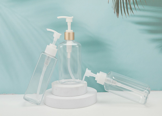 Kosongkan 350ml Botol Sampo Pompa Kosong Untuk Cuci Tangan Plastik PET