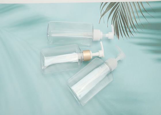 Botol Pompa Pembersih Tangan Kosong 350ml Plastik PET untuk sampo, lotion