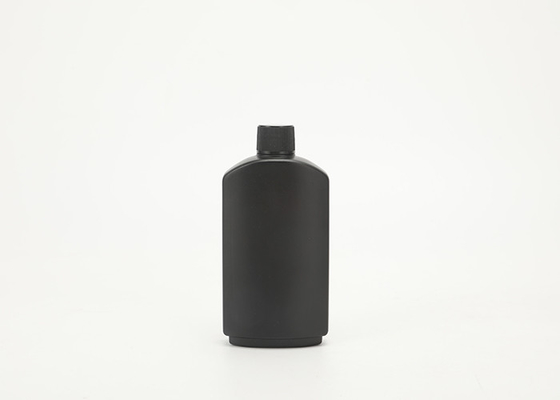 Botol Shampo Plastik HDPE Persegi Dan Datar 4oz 120ml untuk tinta