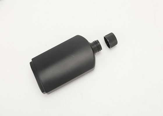 Botol Shampo Plastik HDPE Persegi Dan Datar 4oz 120ml untuk tinta