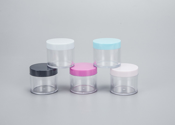 Ps Toples Plastik Kosmetik Dengan Tutup Kosong Bening Bulat