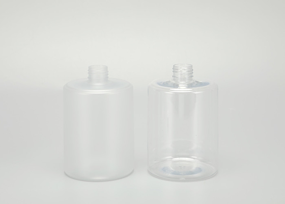 Botol Bahu Bulat Pompa 500ml Kosong 16oz Untuk PET Kosmetik