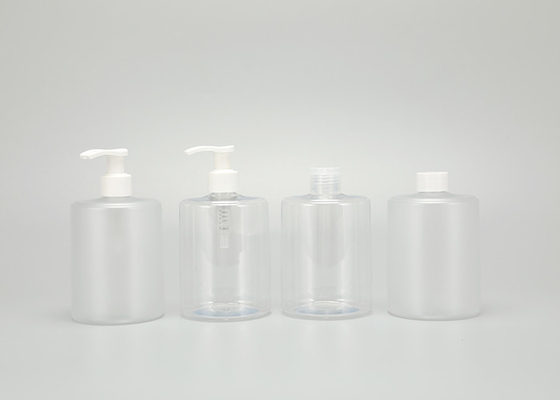 500ml Botol Kosong Plastik Dengan Sekrup Atas 16oz untuk lotion, sampo