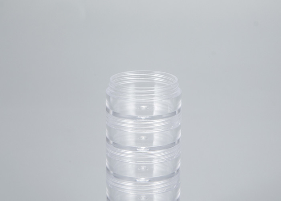Putih 5ml 10ml 15ml 30ml 50ml Pengisi Ulang Pengisi Perawatan Kulit Kontainer Plastik Bulat Botol Kosmetik