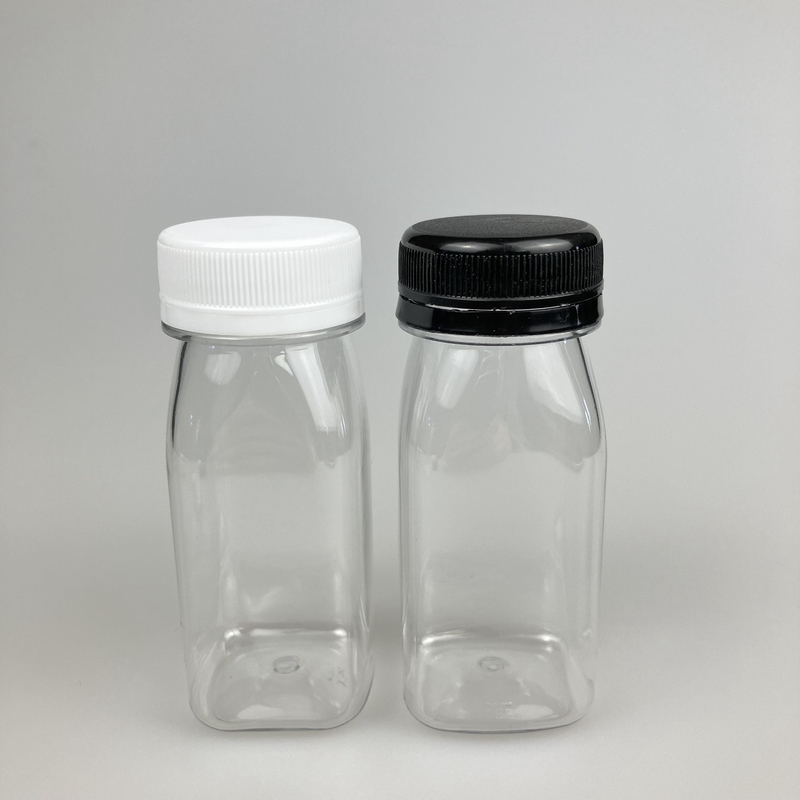 60ml Square Juice Botol Minum Botol Square Minum Botol Dengan Tutup Berwarna