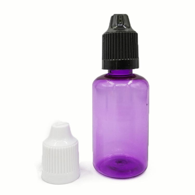 Botol Dropper Plastik 30ml Botol Dropper Cairan Mata yang Bisa Ditekuk Botol Dropper dengan Tutup Plasti