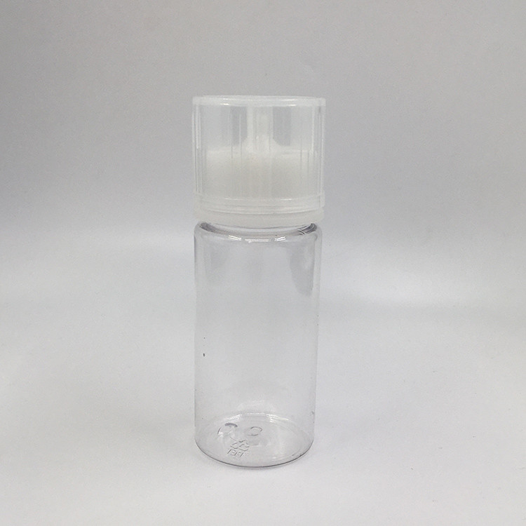 Custom Printing Color Transparent E liquid bottle untuk Kemasan Transparan