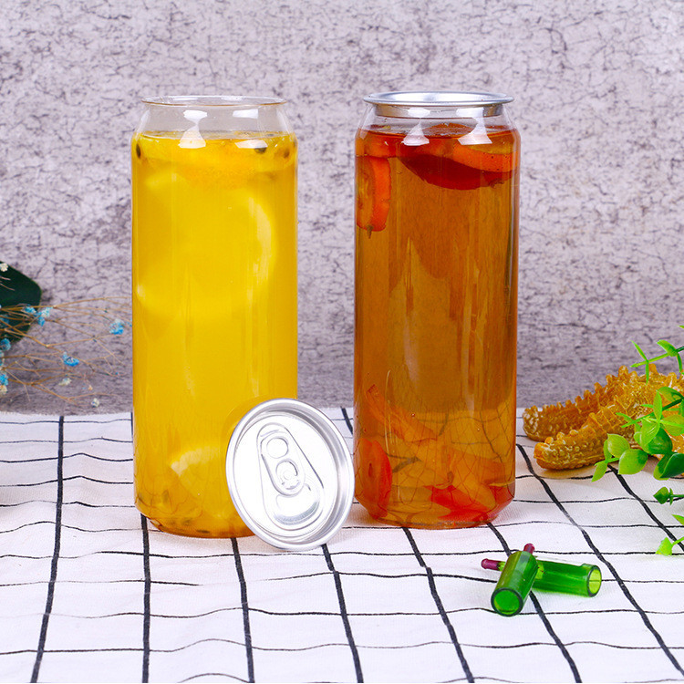 Botol teh susu bening yang dapat disesuaikan dengan gagang 120 ml hingga 500 ml Kapasitas Bentuk bulat persegi