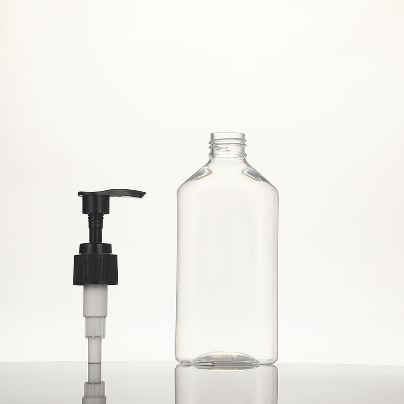 Plastik UV Electroplated Cap Material Bottle Lotion Plastik Bulat dalam Varietas PMMA untuk Persyaratan Pelanggan