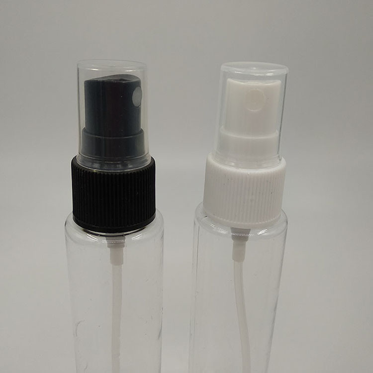 Botol Semprot PET Transparan Klasik Bulat Desain awet Berbagai Kapasitas untuk Penggunaan Sehari-hari