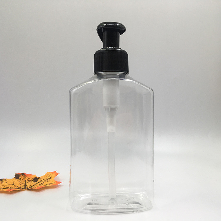 Botol Pompa PET Pink Plastik yang Dapat Digunakan Kembali untuk Memberi Lotion, Bubuk Wajah, dan Shampoo