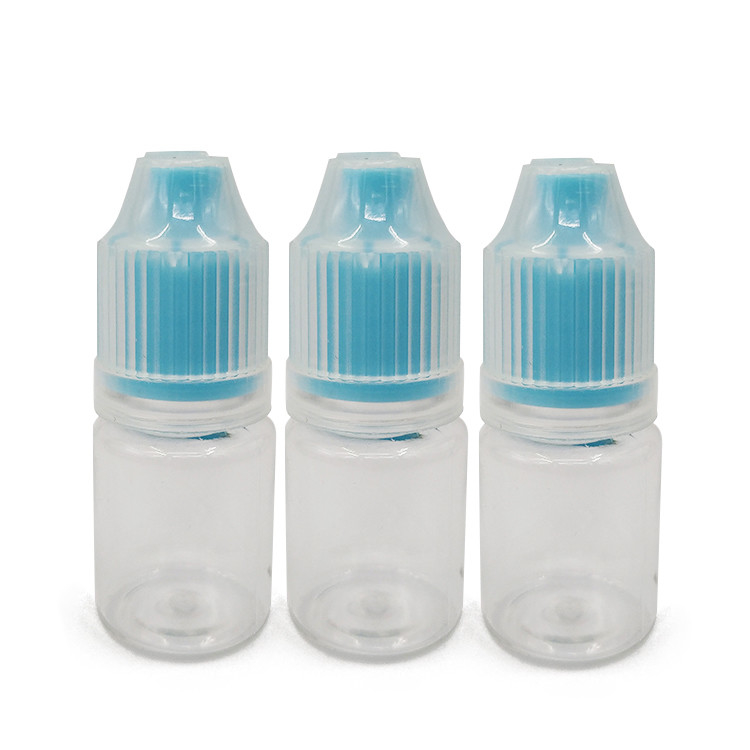 Botol cair 18mm ukuran leher E dengan tutup sekrup PET tahan bahan kimia