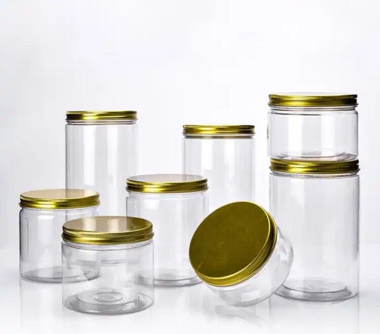 Customization Plastic Container Jars Featuring Aluminium Foil Sealing Ideal untuk Kimia Kosmetik dan Food Grade Storage