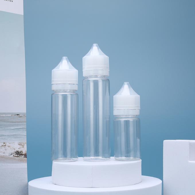 ISO Botol Plastik Top Sekrup Kecil 10ml 20ml 30ml 50ml 60ml 1