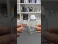 Botol Minuman Plastik Transparan Kontainer Jus Susu Teh Dengan Tutup