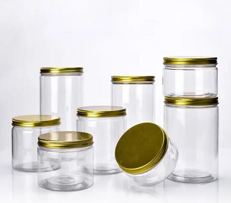 Customization Plastic Container Jars Featuring Aluminium Foil Sealing Ideal untuk Kimia Kosmetik dan Food Grade Storage